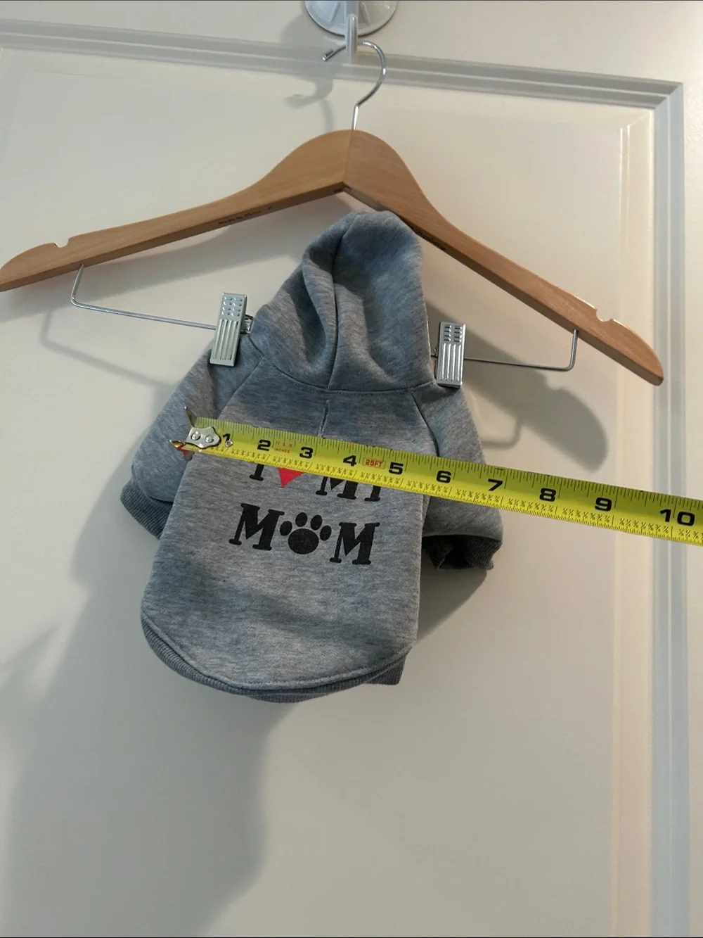 Unbranded Gray Pet Dog Hoodie with 